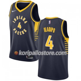 Indiana Pacers Victor Oladipo 4 Nike 2017-18 Navy Miesten Pelipaidat Swingman 